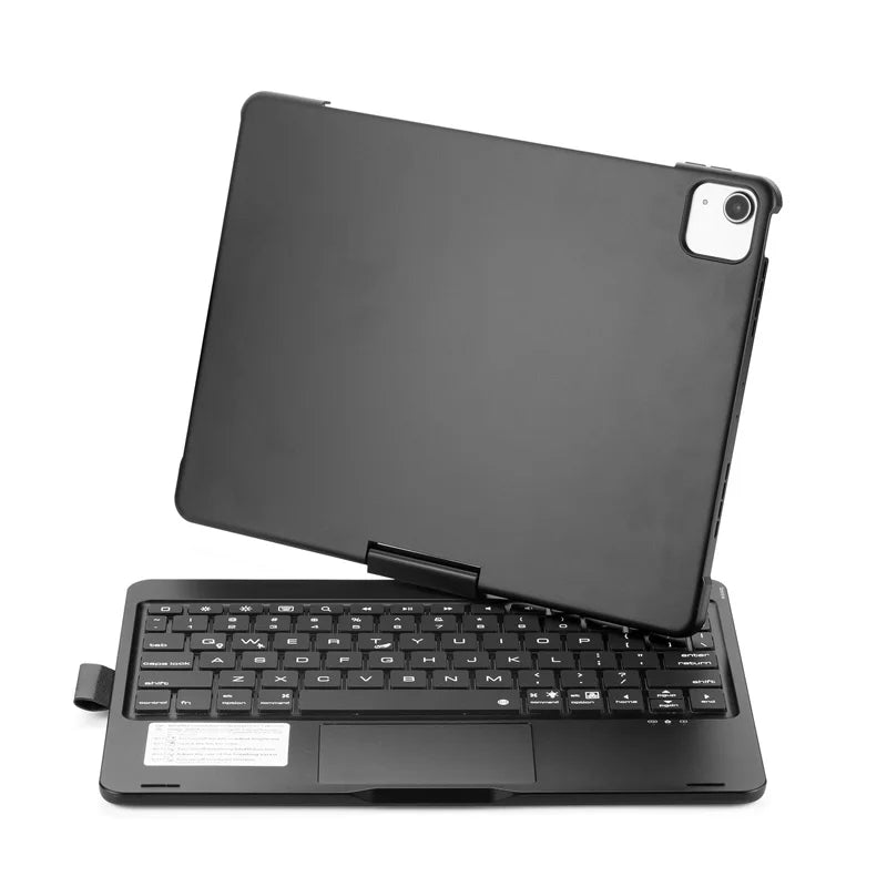 Bluetooth Magic Keyboard Case For iPad Air 4 5 10.9 Pro 11 2022 2021 2020 2018 Tablet Case Arabic Spanish Portuguese Keyboard