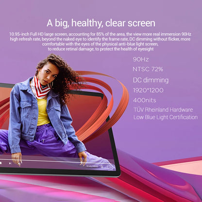 Global Rom Lenovo Tab K10 M11 Wifi LTE MTK Helio G88 Zhaoyang Multi Language 10.95-inch 90hz 400nits Face Recognition 7040mAh