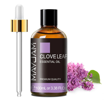 MAYJAM 100ml Pure Essential Oil with Glass Dropper, Aromatherapy Essential Oils Lavender Eucalyptus Rosemary Vanilla Aroma Oil
