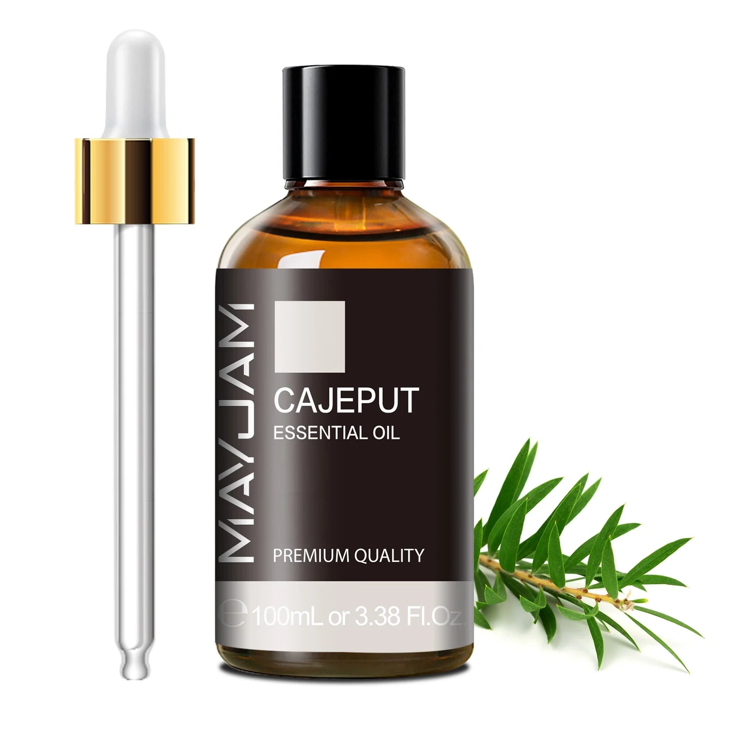 MAYJAM 100ml Pure Essential Oil with Glass Dropper, Aromatherapy Essential Oils Lavender Eucalyptus Rosemary Vanilla Aroma Oil