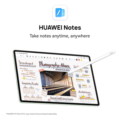 HUAWEI MatePad 12X 2025, Ultra-clear Display, 12GB+256GB Wifi Inbox Keyboard, Delivery from Riyadh, Local Warranty