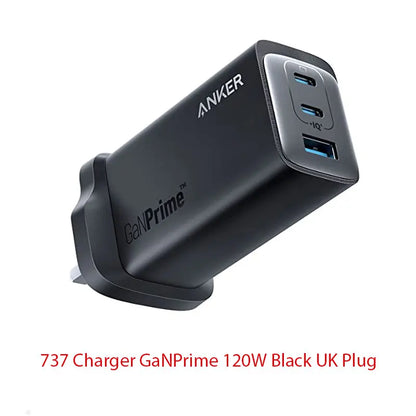 Anker 737 Charger 120W GaN Charger,USB Type C,charger fast charging,iphone 17 charger,For iphone 17 pro max,For Galaxy