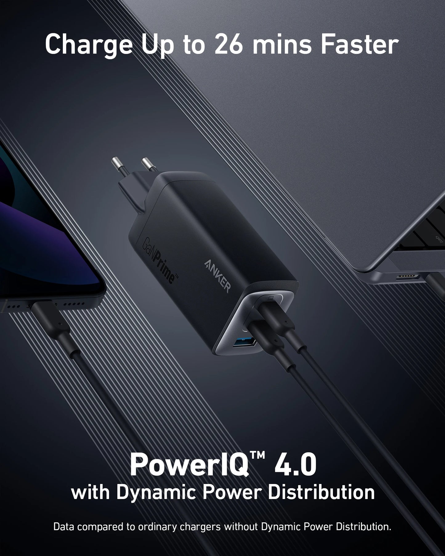 Anker 737 Charger 120W GaN Charger,USB Type C,charger fast charging,iphone 17 charger,For iphone 17 pro max,For Galaxy