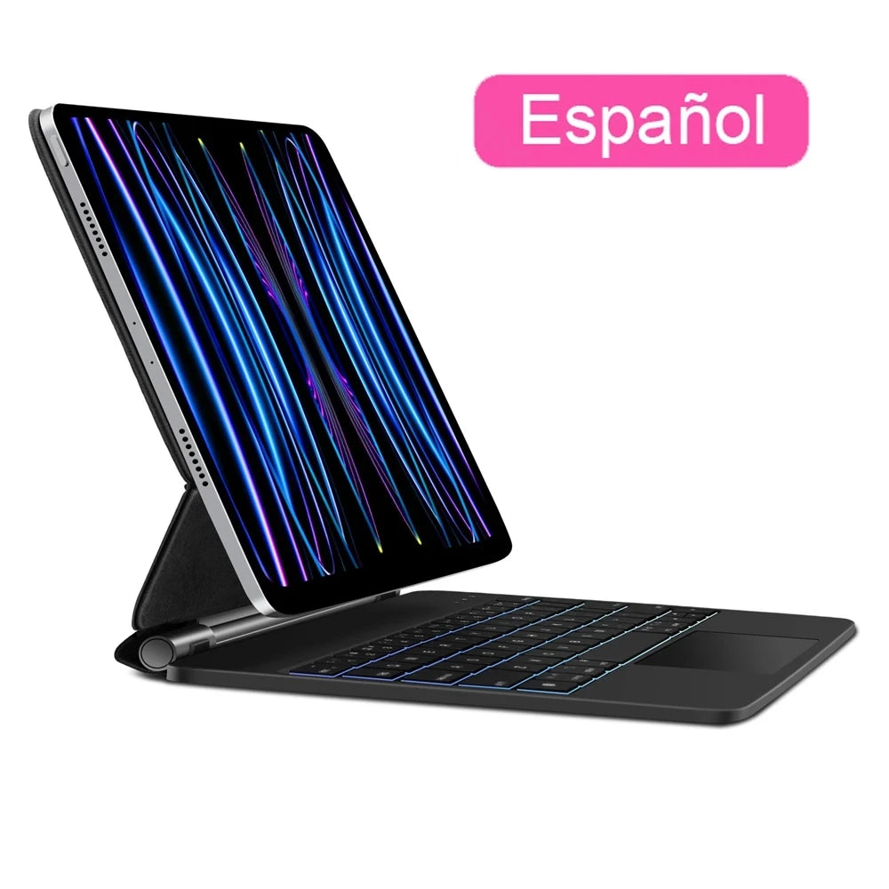 GOOJODOQ Magic Keyboard for iPad Pro 11 2024  Air 4 Air 5 Air 6 for iPad 12.9 10th Generation 6th 5th 4th 3rd Gen Cover Case