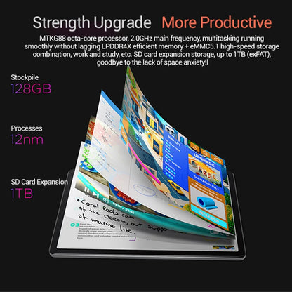 Global Rom Lenovo Tab K10 M11 Wifi LTE MTK Helio G88 Zhaoyang Multi Language 10.95-inch 90hz 400nits Face Recognition 7040mAh