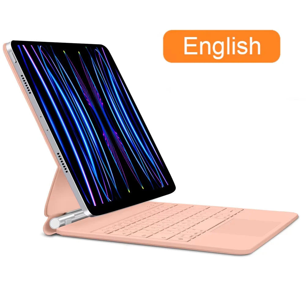 GOOJODOQ Magic Keyboard for iPad Pro 11 2024  Air 4 Air 5 Air 6 for iPad 12.9 10th Generation 6th 5th 4th 3rd Gen Cover Case